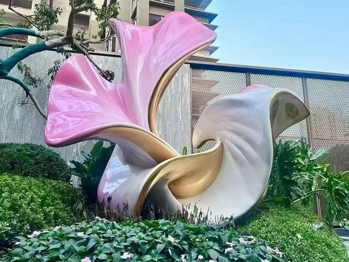 不锈钢景观雕塑 